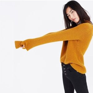 Madewell Northfield Mockneck Sweater Size Medium